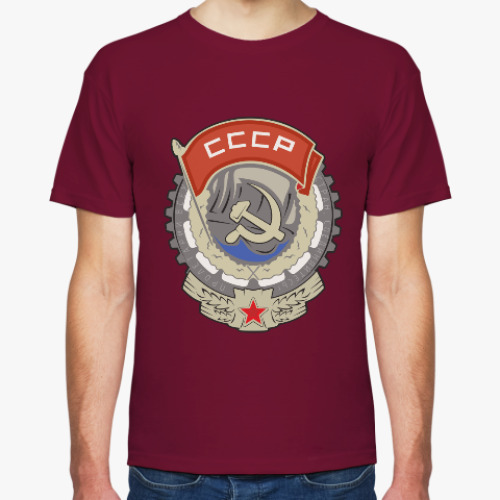 Футболка СССР серп и молот