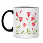 Кружка двухцветная