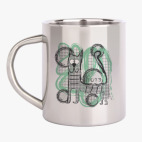 Кружка металлическая