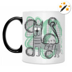 Кружка-хамелеон