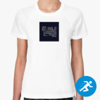 Женская спортивная футболка