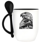 Кружка с ложкой