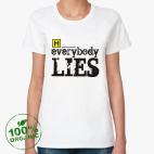 Женская футболка органик