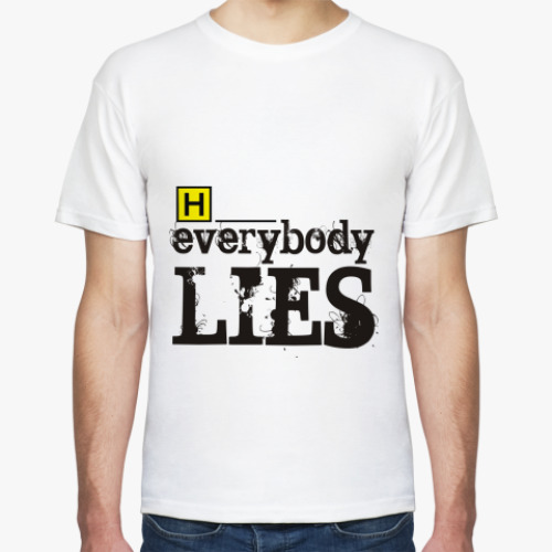 Футболка с принтом House - Everybody Lies