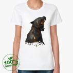 Женская футболка органик