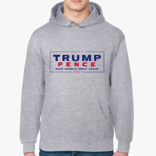 Толстовка худи с принтом TRUMP Pence