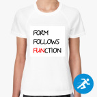 Женская спортивная футболка