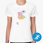 Женская спортивная футболка