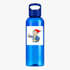 Прозрачная спортивная бутылка