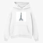 Толстовка худи оверсайз