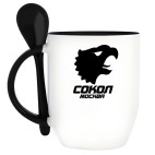 Кружка с ложкой