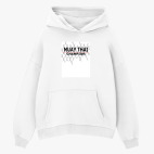 Толстовка худи оверсайз