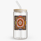 Банка с бамбуковой крышкой