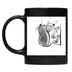 Кружка цветная UV-DTF