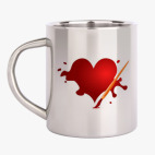 Кружка металлическая