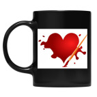 Кружка цветная UV-DTF