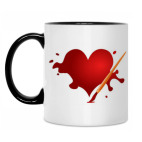 Кружка двухцветная