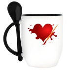 Кружка с ложкой