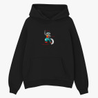 Толстовка худи оверсайз