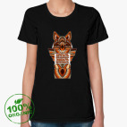 Женская футболка органик