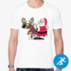 Мужская спортивная футболка