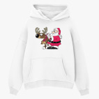 Толстовка худи оверсайз