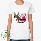 Женская футболка органик