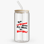 Банка с бамбуковой крышкой