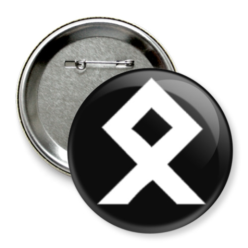 Значок 75мм с принтом  Odal 1b