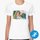 Женская спортивная футболка