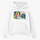 Толстовка худи оверсайз