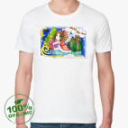 Мужская футболка органик