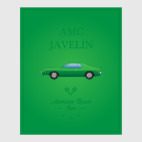 Постер 60 х 75 см AMC Javelin