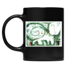 Кружка цветная UV-DTF