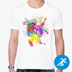 Мужская спортивная футболка