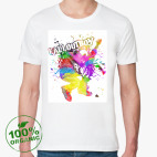 Мужская футболка органик