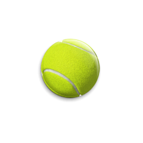 Значок 25мм Теннисный мяч