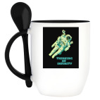 Кружка с ложкой