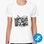 Женская спортивная футболка