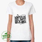 Женская футболка органик