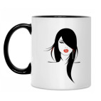 Кружка двухцветная