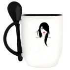 Кружка с ложкой