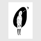 девушка и сова