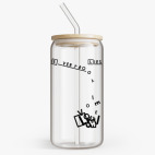 Банка с бамбуковой крышкой