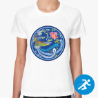 Женская спортивная футболка