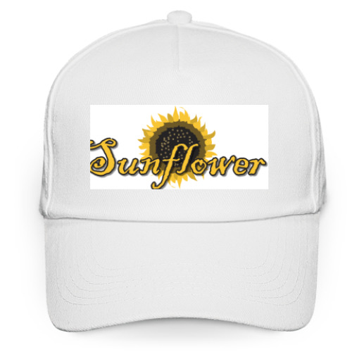 Кепка бейсболка с принтом ПОДСОЛНУХ