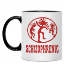 Кружка двухцветная