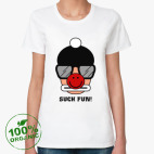 Женская футболка органик