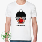 Мужская футболка органик