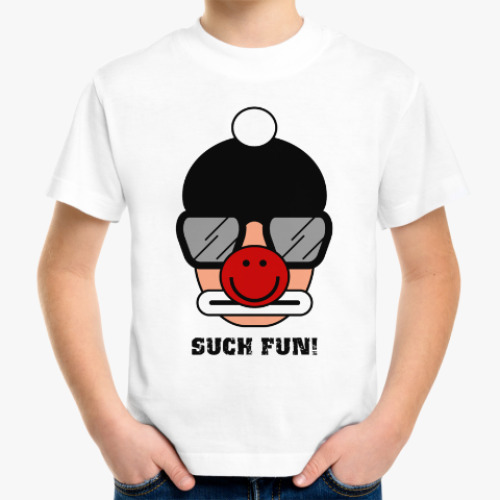 Детская футболка с принтом 'Клоун'